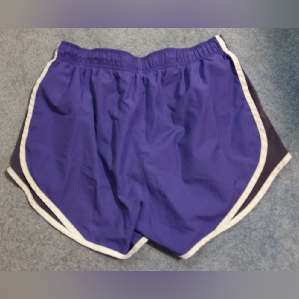 Nike Dri-Fit Purple Athletic Shorts (M) - Picture 2 of 4